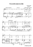 Vivaldi-Un certo non so che,in g minor,for Voice and Piano