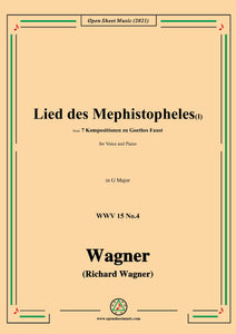 Wagner-Lied des Mephistopheles(I)