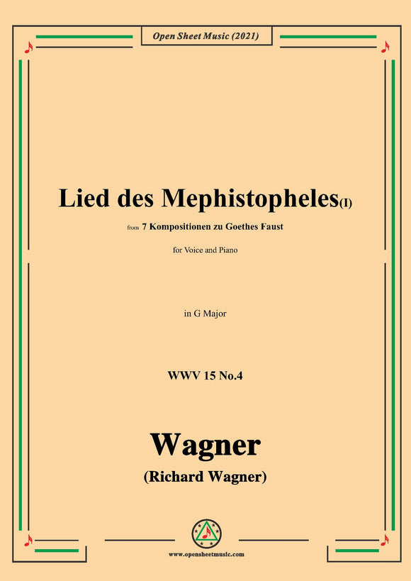 Wagner-Lied des Mephistopheles(I)