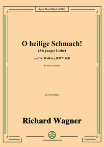Wagner-O heilige Schmach!(Als junger Liebe),in A flat Major