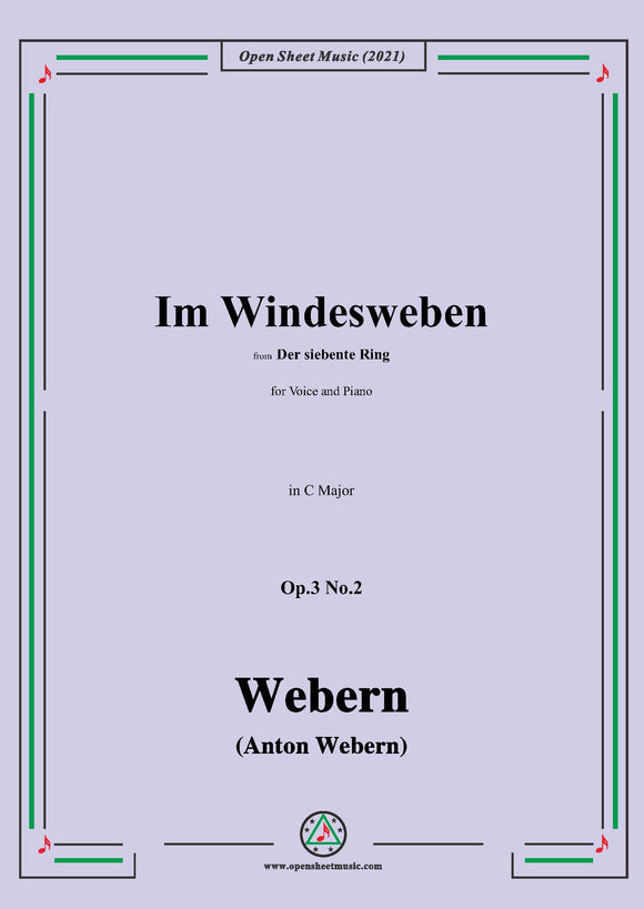 Webern-Im Windesweben
