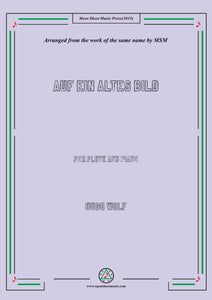 Wolf-Auf ein altes Bild, for Flute and Piano
