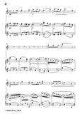 Wolf-Das Vöglein, for Violin and Piano