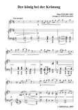 Wolf-Der König bei der Krönung, for Violin and Piano