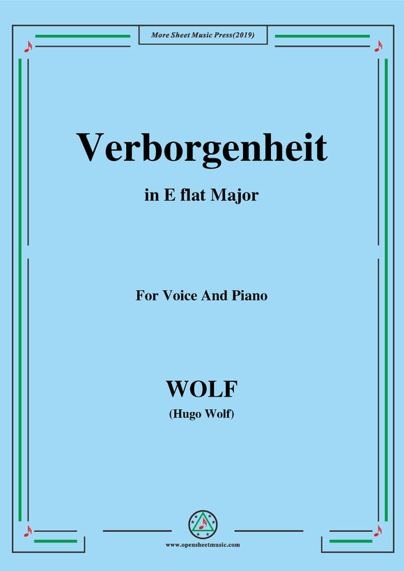 Wolf-Verborgenheit