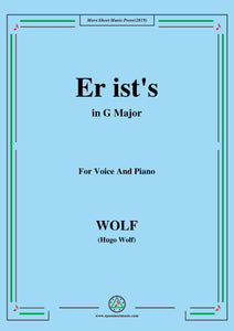 Wolf-Er ist's
