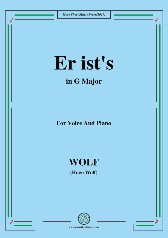 Wolf-Er ist's