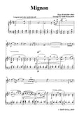 Wolf-Mignon, for Flute and Piano