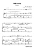Wolf-Im frühling, for Cello and Piano