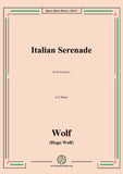 Wolf-Italian Serenade,IHW 14