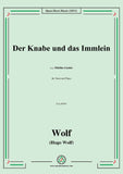 Wolf-Der Knabe und das Immlein, IHW 22 No.2