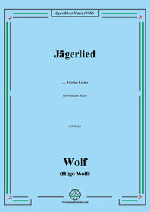 Wolf-Jagerlied, IHW 22 No.4