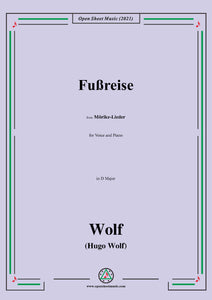 Wolf-Fußreise, IHW 22 No.10