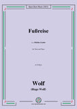 Wolf-Fußreise, IHW 22 No.10