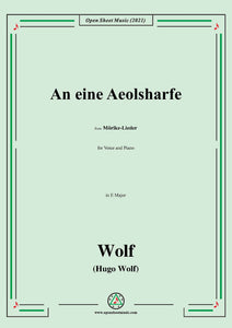 Wolf-An eine Aeolsharfe,IHW 22 No.11