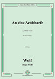 Wolf-An eine Aeolsharfe,IHW 22 No.11