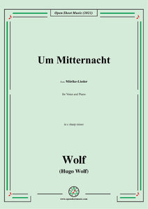 Wolf-Um Mitternacht,IHW 22 No.19