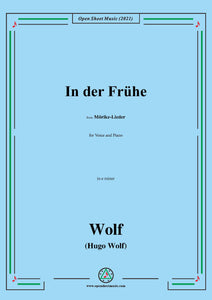 Wolf-In der Fruhe,IHW 22 No.24