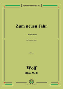 Wolf-Zum neuen Jahr,IHW 22 No.27