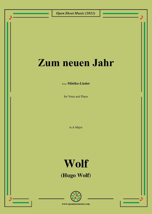 Wolf-Zum neuen Jahr,IHW 22 No.27