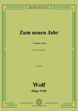 Wolf-Zum neuen Jahr,IHW 22 No.27