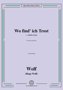 Wolf-Wo find ich Trost,IHW 22 No.31