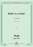 H. Wolf-Denk es,o Seele!