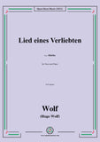 H. Wolf-Lied eines Verliebten