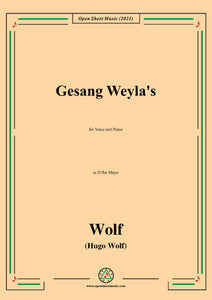 Wolf-Gesang Weylas