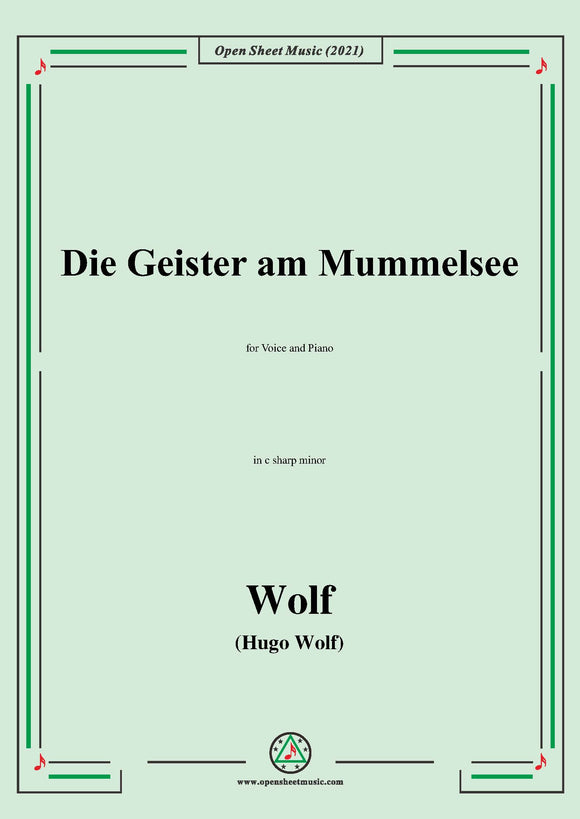 H. Wolf-Die Geister am Mummelsee