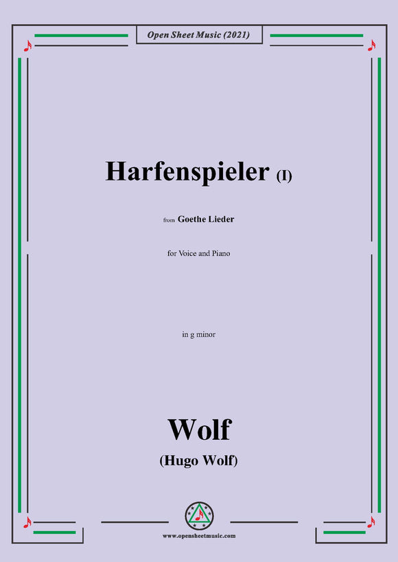 Wolf-Harfenspieler I