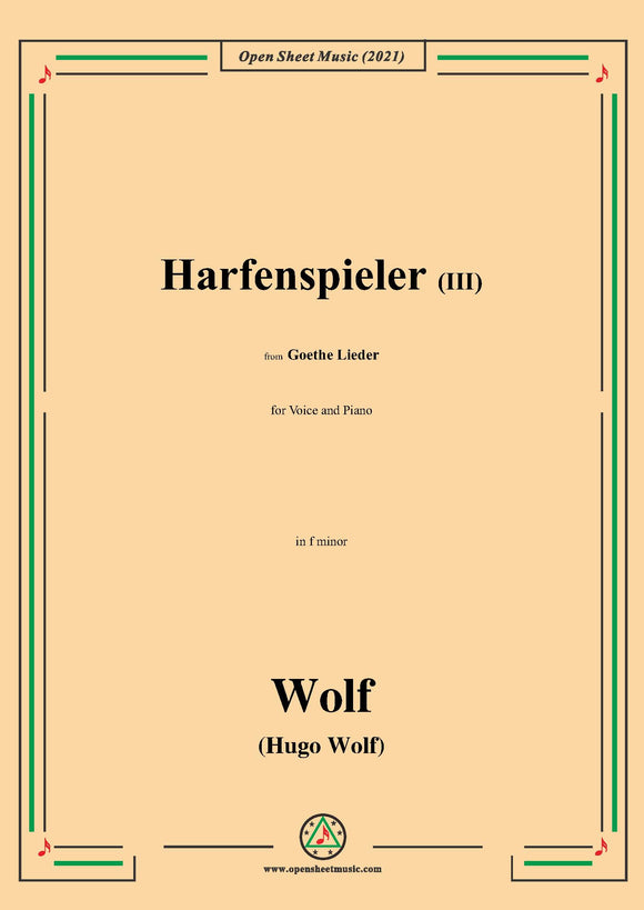 H. Wolf-Harfenspieler III