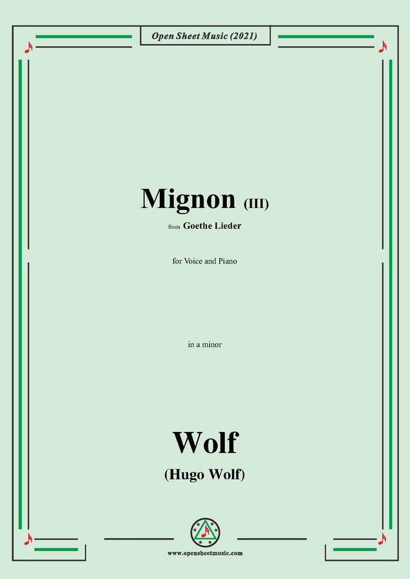 Wolf-Mignon III