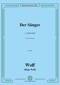 Wolf-Der Sanger