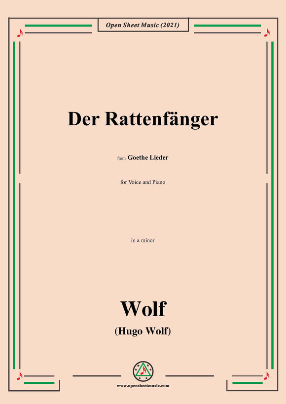 H. Wolf-Der Rattenfänger