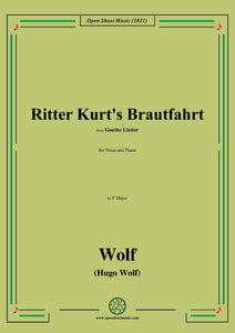 Wolf-Ritter Kurts Brautfahrt