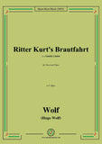 Wolf-Ritter Kurts Brautfahrt