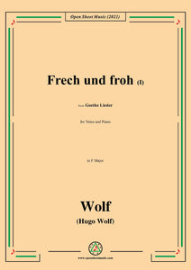 H. Wolf-Frech und froh I