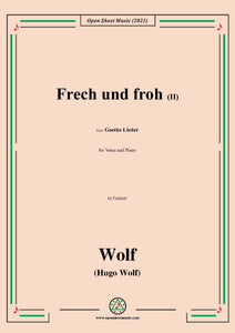 H. Wolf-Frech und froh II