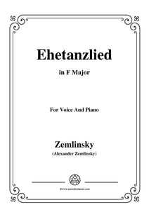 Zemlinsky-Ehetanzlied
