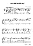 Burgmüller-25 Études faciles et progressives, Op.100 No.7,Le courant limpide