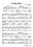 Burgmüller-25 Études faciles et progressives, Op.100 No.10,Tendre fleur