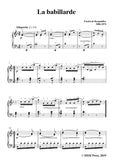 Burgmüller-25 Études faciles et progressives, Op.100 No.17,La babillarde