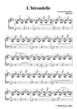 Burgmüller-25 Études faciles et progressives, Op.100 No.24,L'hirondelle
