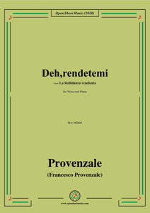 Provenzale-Deh,rendetemi