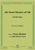 Victor Herbert-Ah! Sweet Mystery of Life,for Voice&Pno