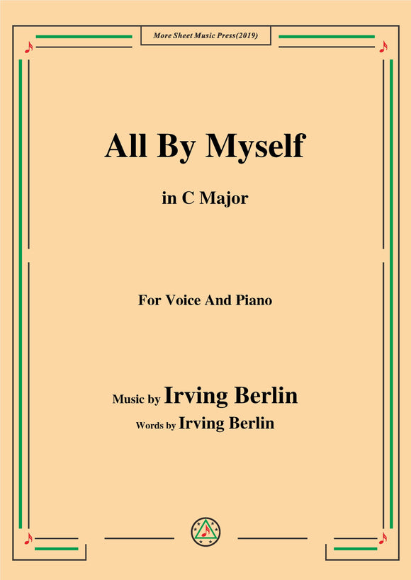 Irving Berlin-All By Myself