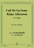 Irving Berlin-Call Me Up Some Rainy Afternoon