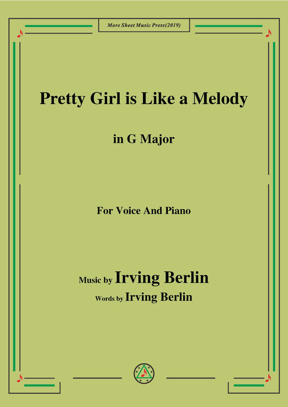 Irving Berlin-Pretty Girl is Like a Melody
