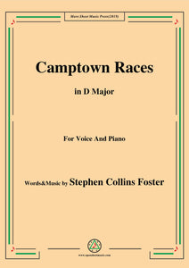 Stephen Collins Foster-Camptown Races